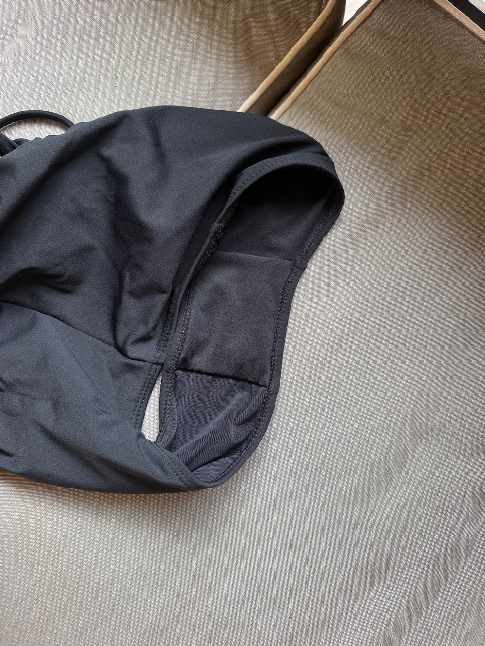 TA3 Squarey Black Swimsuit, sz med - Picture 7 of 7